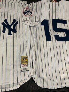 1970's NEW YORK YANKEES THURMAN MUNSON Men's JERSEY Sz M,L,XL,2XL New with tags